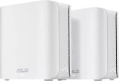 ��������� Mesh ������ Asus ZenWiFi BD4 (BD4(W-2-PK)) BE3600 1000/2500BASE-T ����� (����.:2��)