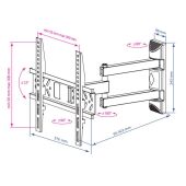 ��������� ��� ���������� Kromax PIXIS-XS ������ 22"-55" ����.30�� ��������� ���������-��������� � ���������