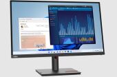Монитор Lenovo 27" T27p-30, 16:9, IPS, UHD, 4ms, 350cd, 60Hz, HDMI, DP, USB-C, USB, LAN, HAS
