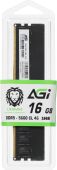 ������ DDR5 16GB 5600MHz AGi AGI560016UD238-ST UD238 Tray PC5-44800 CL40 DIMM UDIMM 288-pin 1.1� single rank Tray