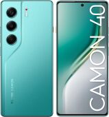 �������� Tecno Camon 40 256Gb 8Gb ������� �������� 3G 4G 2Sim 6.78" 1080x2436 Android 15 50Mpix 802.11 a/b/g/n/ac NFC GPS GSM900/1800 GSM1900 Protect FM microSD max1024Gb