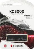 ���������� SSD Kingston PCIe 4.0 x4 4TB SKC3000D/4096G KC3000 M.2 2280