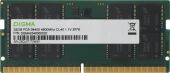������ DDR5 32GB 4800MHz Digma DGMAS54800032D RTL PC5-38400 CL40 SO-DIMM 262-pin 1.1� dual rank Ret