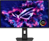 ������� Asus 26.5" ROG Strix XG27AQDPG ������ QD OLED LED 16:9 HDMI HAS Piv 1500000:1 1000cd 178��/178�� 2560x1440 500Hz G-Sync FreeSync Premium Pro DP 2K USB 6.6��