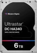 ������� ���� WD SATA-III 6TB 0B47077 WUS721206BLE6L4 Server Ultrastar DC HA340 512E (7200rpm) 256Mb 3.5"