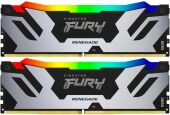 ������ DDR5 2x16GB 7200MHz Kingston KF572C38RSAK2-32 Fury Beast RGB RTL Gaming PC5-57600 CL38 DIMM 288-pin 1.45� kit single rank � ���������� Ret