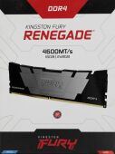 ������ DDR4 2x8GB 4600��� Kingston KF446C19RB2K2/16 Fury Renegade Black RTL Gaming PC4-36800 CL19 DIMM 288-pin 1.5� kit dual rank � ���������� Ret