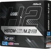 ����������� ����� Asrock H610M-H2/M.2 D5 Soc-1700 Intel H610 2xDDR5 mATX AC`97 8ch(7.1) GbLAN+HDMI