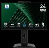 ������� MSI 23,8" PRO MP242PMG, 16:9, IPS, FHD, 4ms, 300cd, 120Hz, VGA, HDMI, DP, USB, SPK, CAM, HAS