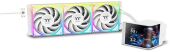 ������� �������� ���������� Thermaltake MAGCurve 360 Ultra Snow ARGB Soc-AM5/AM4/1200/1700/1851 ����� 4-pin 32.8-35.1dB Al LCD Ret (CL-W454- PL12SW-A)