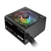 ���� ������� Thermaltake ATX 600W Smart RGB 600 80+ (20+4pin) APFC 120mm fan color LED 6xSATA RTL