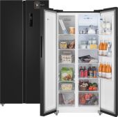 ����������� Weissgauff WSBS 500 Inverter NoFrost Black 2-�������. ������ ������ ��������