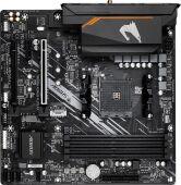 ����������� ����� Gigabyte B550M AORUS ELITE AX Soc-AM4 AMD B550 4xDDR4 mATX AC`97 8ch(7.1) GbLAN RAID+DVI+HDMI