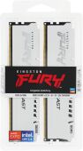 ������ DDR5 2x16GB 5600MHz Kingston KF556C36BWEK2-32 Fury Beast White Expo RTL Gaming PC5-44800 CL36 DIMM 288-pin 1.25� kit single rank � ���������� Ret