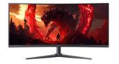 ������� Acer XZ340CURW0bmiiphx 34'', Curved 1500, 21:9, VA, UWQHD, 1/5ms, 250cd, 240Hz, HDMI, DP, SPK, HAS