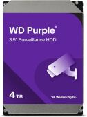 ������� ���� WD SATA-III 4TB WD43PURZ Surveillance Purple (5400rpm) 256Mb 3.5" Rtl