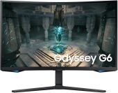 ������� Samsung 31.5" Odyssey G6 S32BG650EUXEN ������ VA LED 16:9 HDMI ����������� HAS Piv 2500:1 350cd 178��/178�� 2560x1440 240Hz FreeSync Premium Pro DP 2K USB 7.4��
