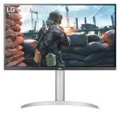 Монитор LG 27" 27UP650-W White/Silver, 16:9, IPS, 3840x2160, 5ms, 400cd, 60Hz, 2xHDMI, 1xDP, HAS