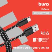 ������ Buro Braided BHP RET TYPEC1 USB (m)-USB Type-C (m) 1�