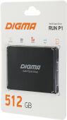 ���������� SSD Digma SATA-III 512GB DGSR2512GP13T Run P1 2.5"
