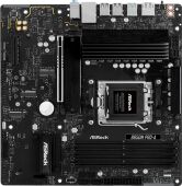 ����������� ����� Asrock B850M PRO-A Socket AM5 AMD B850 4xDDR5 mATX AC`97 8ch(7.1) 2.5Gg RAID+HDMI+DP