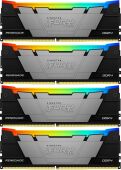 ������ DDR4 4x32GB 3600MHz Kingston KF436C18RB2AK4/128 Fury Renegade RGB RTL Gaming PC4-28800 CL18 DIMM 288-pin 1.35� dual rank � ���������� Ret