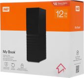 ������� ���� WD USB3.0 12.2TB WDBBGB0120HBK-EESN My Book 3.5" ������
