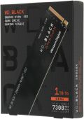 ���������� SSD WD PCIe 4.0 x4 1TB WDS100T2X0E Black SN850X M.2 2280
