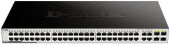 ���������� D-Link DGS-1052/A DGS-1052/A3A 48x1����/� 4x�����(1000BASE-T/SFP) �������������