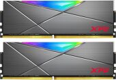 ������ DDR4 2x16GB 3200MHz A-Data AX4U320016G16A-DT50 XPG Spectrix D50 RGB RTL Gaming PC4-25600 CL16 DIMM 288-pin 1.35� dual rank � ���������� Ret