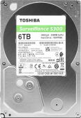������� ���� Toshiba SATA-III 6Tb HDWT860UZSVA Surveillance S300 (5400rpm) 256Mb 3.5"