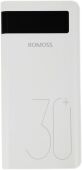 ��������� ����������� Romoss Sense 8P+ 30000mAh QC3.0 18W 3A 2xUSB-A/USB-C ����� (6958377507070)