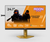 ������� AOC 24,1" CS24A, 16:9, TN, FHD, 0,5ms, 400cd, 600Hz, HDMI, DP, USB, HAS