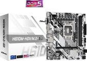 ����������� ����� Asrock H610M-HDV/M.2+ D5 Soc-1700 Intel H610 2xDDR5 mATX AC`97 8ch(7.1) GbLAN+VGA+HDMI+DP