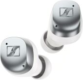 ��������� ��������������� Sennheiser Momentum True Wireless 4 �����������/����� ������������ bluetooth � ����� �������� (700366 MTW4 WHITE SILVER)
