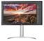 ������� LG 27" 27UP850N-W White/Silver, 16:9, IPS, 3840x2160, 5ms, 400cd, 60Hz, 2xHDMI, DP, 2xUSB, U