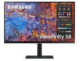  Samsung 27" S27B800PXI Black, 16:9, IPS, UHD, 5ms, 350cd, 60Hz, HDMI, DP, USB, USB-C, LAN, HAS