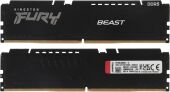 ������ DDR5 2x8Gb 5600MHz Kingston KF556C40BBK2-16 Fury Beast RTL Gaming PC5-44800 CL40 DIMM 288-pin 1.25� single rank � ���������� Ret