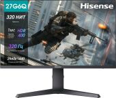 ������� Hisense 27" 27G6Q PRO ������ IPS LED 16:9 HDMI ������� HAS Piv 1000:1 320cd 89��/89�� 2560x1440 320Hz FreeSync Premium DP QHD 5.5��