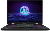 ������� MSI Pulse 17 AI C1VEKG-089XRU Core Ultra 7 155H 32Gb SSD1Tb NVIDIA GeForce RTX4050 6Gb 17" IPS QHD+ (2560x1600) FreeDOS black WiFi BT Cam (9S7-17T311-089)