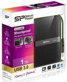 ������� ���� Silicon Power USB 3.0 1Tb SP010TBPHDA60S3K A60 SP010TBPHDA60S3K Armor 2.5" ������