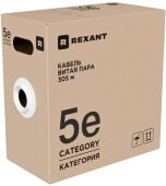 ������ �������������� Rexant 01-0045-R ���.5E U/UTP 4 ���� PE ������� 305� ������