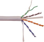 ������ �������������� Lanmaster LAN-6EUTP-HFLT-BK ���.6 UTP 4 ���� 23AWG LSZH ���������� 305� �����