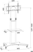 ������ ��� ���������� Cactus CS-ST31 ������ 37"-75" ����.81.6�� ��������� ���������