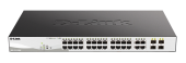  24PORT 10/100/1000M T/SFP DGS-1210-28MP/F4A D-LINK