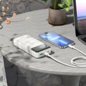 ��������� ����������� Hoco J102A Cool figure 20000mAh QC/PD 20W 5A USB-A/USB-C ����� (J102A COOL FIGURE WHITE)