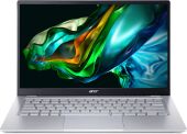 ������� Acer Swift Go 14 SFG14-41-R466 Ryzen 5 7530U 8Gb SSD512Gb AMD Radeon Graphics 14" IPS FHD (1920x1080) Windows 11 Home silver WiFi BT Cam (NX.KG3CD.001)