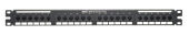 ����-������ Panduit DP24688TGY 19" 1U 24xRJ45 ���.6 UTP