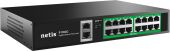  16PORT 10/100M 16POE+2XGE+SFP P116GC NETIS
