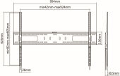 ��������� ��� ���������� Ultramounts UM815F ������ 60"-100" ����.75�� ��������� �������������